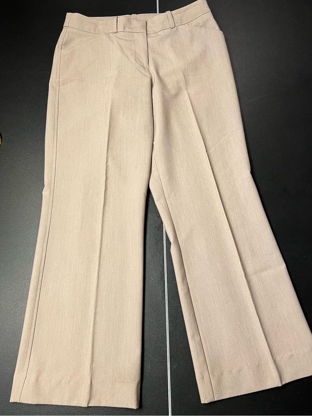 Worthington Wide-Leg Pants in Light Beige size 8p